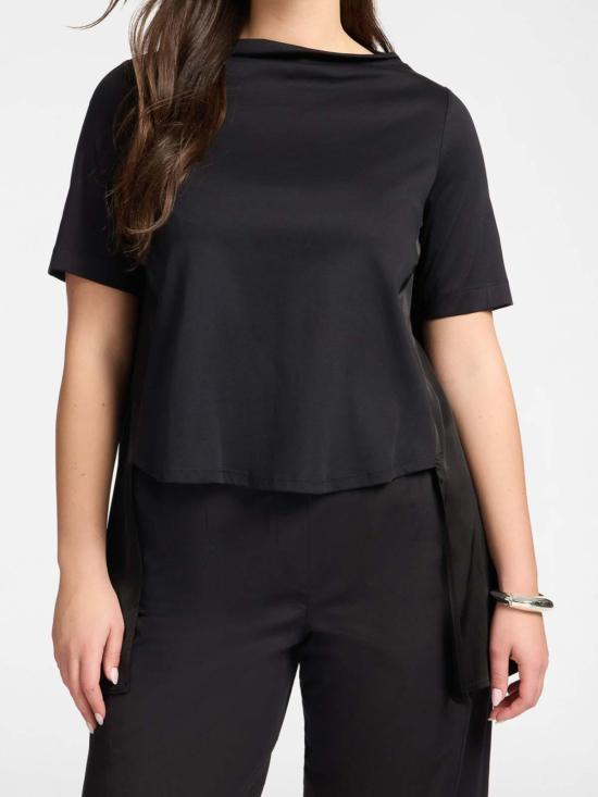 26SS 엘레나미로 반팔 티셔츠 G077Z000596N033 Black - ELENA MIRÒ
