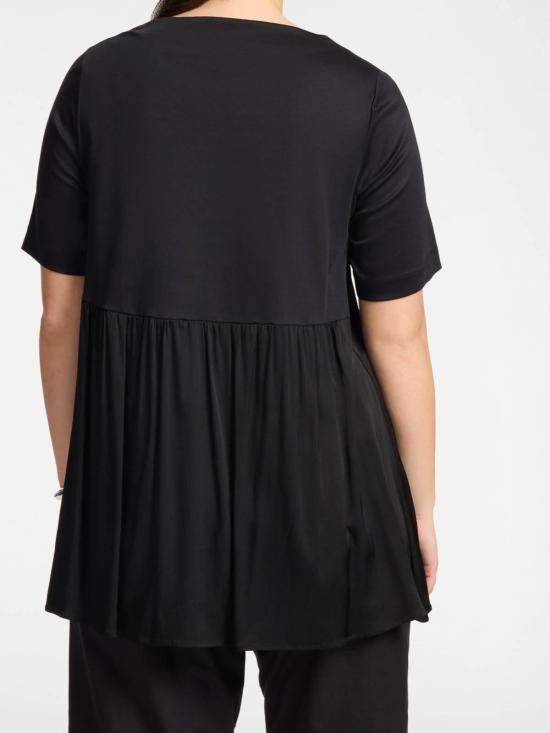 26SS 엘레나미로 반팔 티셔츠 G077Z000596N033 Black - ELENA MIRÒ