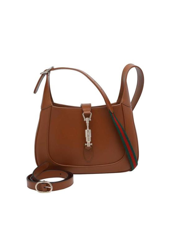 26SS 구찌 재키 1961 스몰 숄더백 810232AADDX2741 Brown - GUCCI