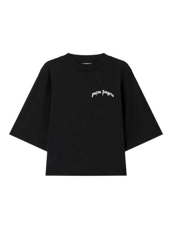 26SS 팜앤젤스 반팔 티셔츠 PWAA079S26JER0031003 Black