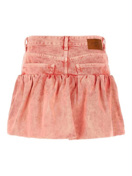 26SS 가니 숏 스커트 A109018207R Nude Neutrals - GANNI