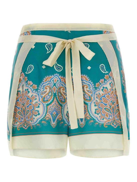26SS 핑코 숏팬츠 106733A38GSZ4 Multicolour - PINKO