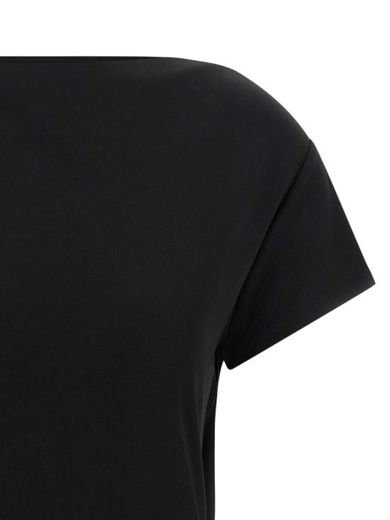 26SS 자크뮈스 미스트랄 쇼트 슬리브 드레스 26EDRW00847AJ00253990 Black - JACQUEMUS
