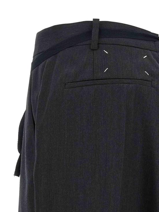 26SS 마르지엘라 롱 스커트 S29MI0009M35910855M Black - MAISON MARGIELA