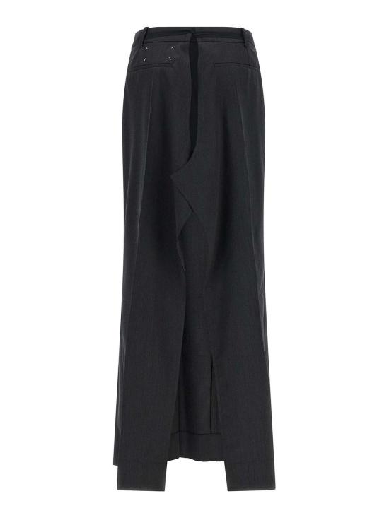 26SS 마르지엘라 롱 스커트 S29MI0009M35910855M Black - MAISON MARGIELA