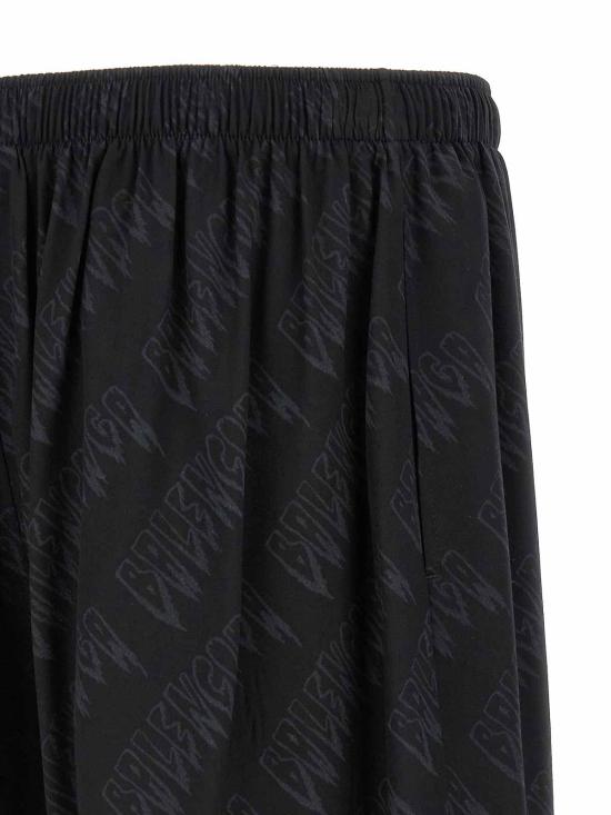 26SS 발렌시아가 숏팬츠 871411TUL021069 Black - BALENCIAGA