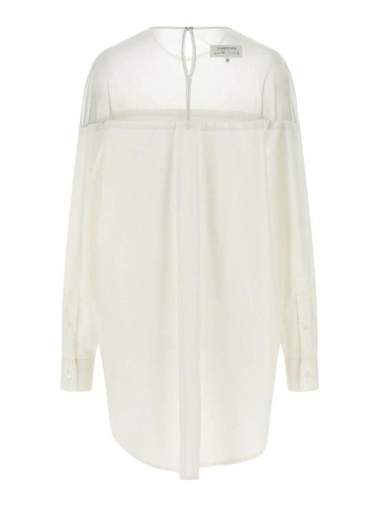 26SS MM6 메종마르지엘라 셔츠 S62NH0053M35256101 White - MM6 MAISON MARGIELA