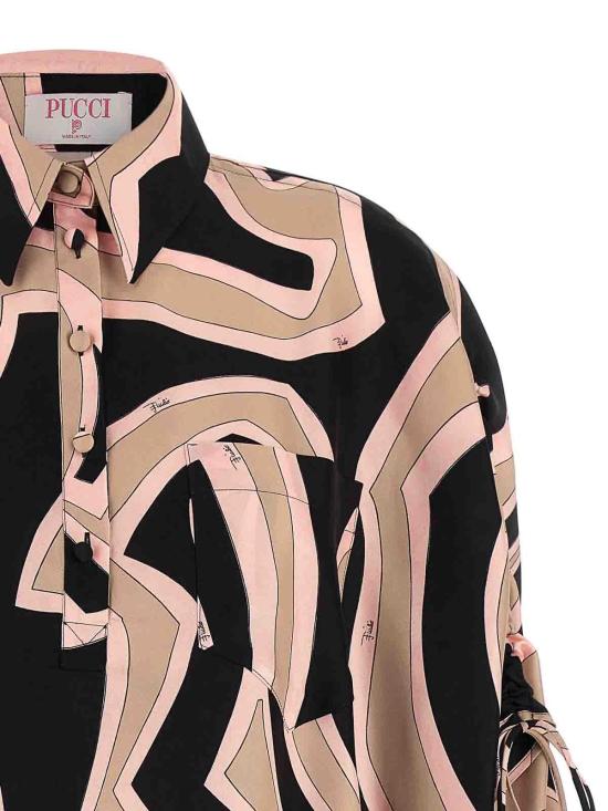 26FW 에밀리오푸치 미디 원피스 6HRL116H741031 Nude Neutrals - EMILIO PUCCI