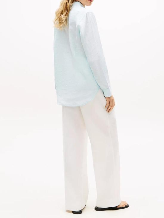 26SS 타미힐피거 셔츠 WW0WW44679CYR Blue - TOMMY HILFIGER