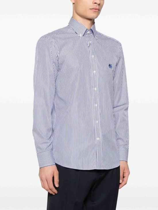 26SS 에트로 긴팔 셔츠 MRIB000499TR5B0S8461 Blue - ETRO