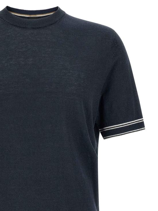 26SS 휴고보스 탑 50560491404 Blue - HUGO BOSS