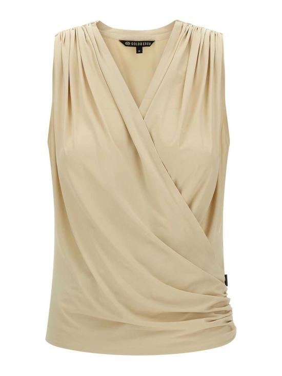26SS 골드버그 민소매 티셔츠 GB367312618160 Beige