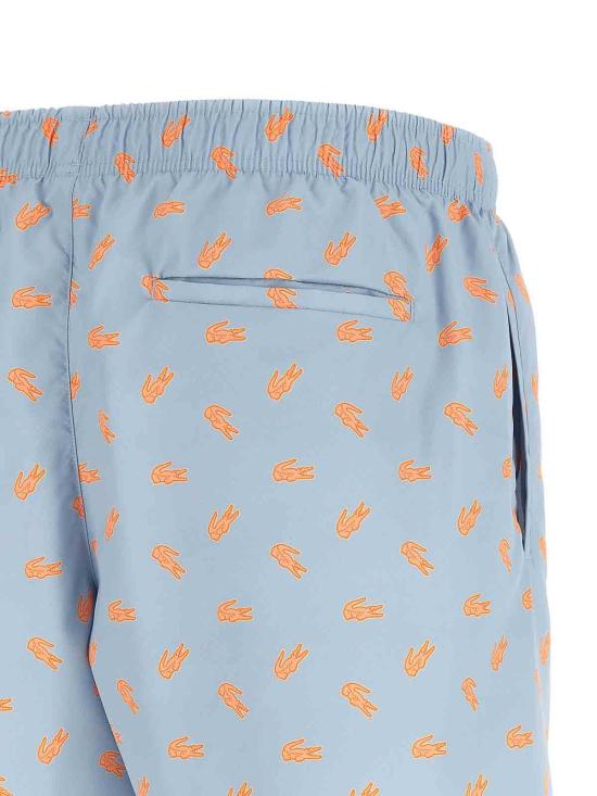 26SS 라코스테 숏팬츠 MH1851HBA Light Blue - LACOSTE