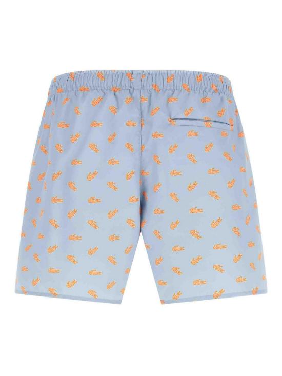 26SS 라코스테 숏팬츠 MH1851HBA Light Blue - LACOSTE