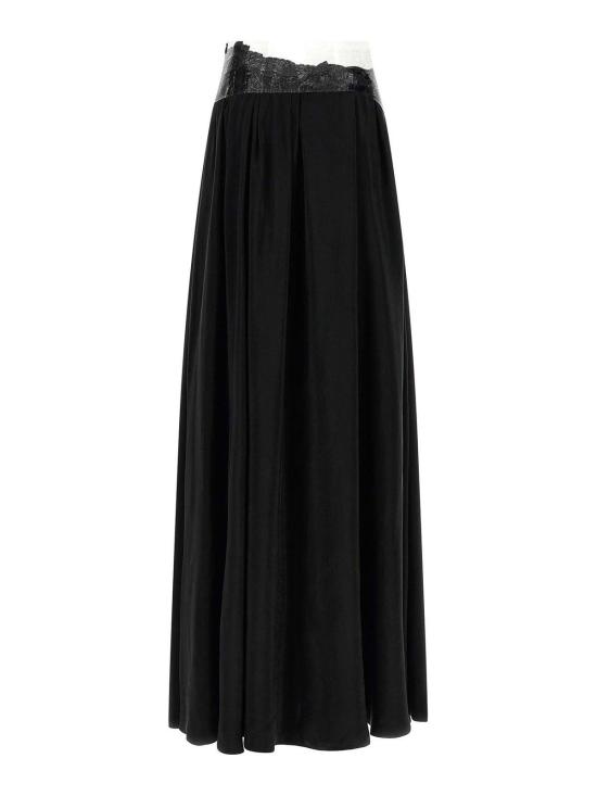 26SS 마르지엘라 롱 스커트 S29MI0014M35901900 Black - MAISON MARGIELA