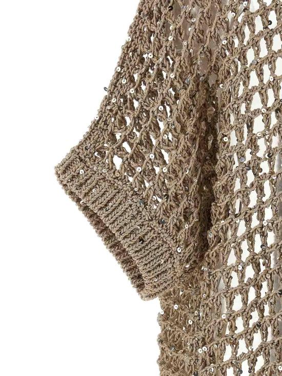 26SS 페세리코 가디건 E99166F039329A42A Beige - PESERICO