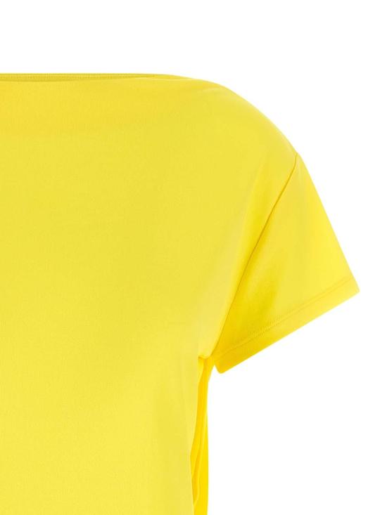 26SS 자크뮈스 미스트랄 쇼트 슬리브 드레스 26EDRW00847AJ00253250 Yellow - JACQUEMUS