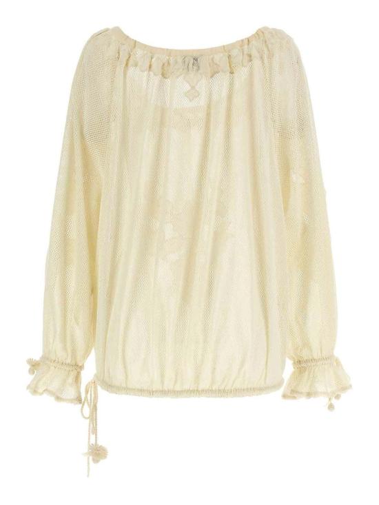 26SS 이자벨마랑 블라우스 HT0881FAD2J03I23EC Beige - ISABEL MARANT