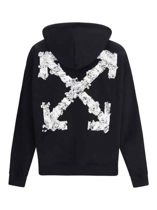 26SS 오프화이트 후드 티셔츠 44MBB085S26F00H001 Black - OFF WHITE