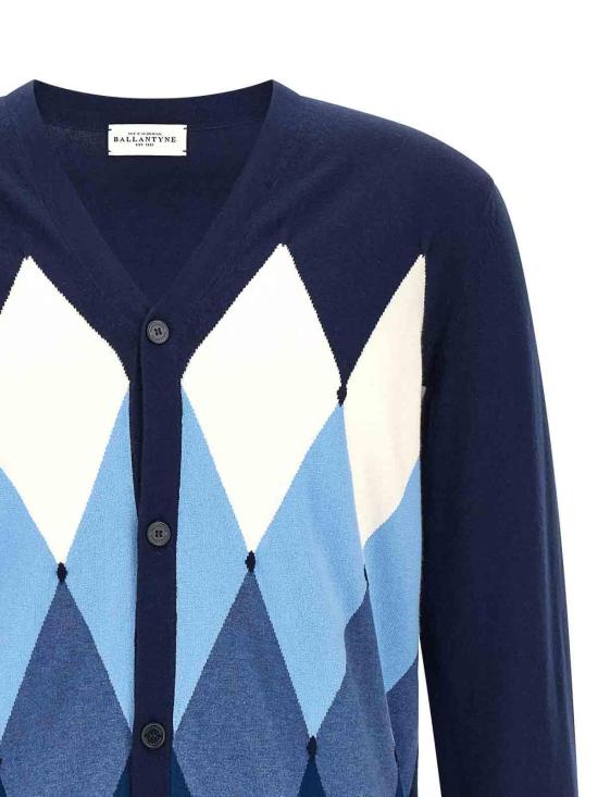 26SS 발렌타인 가디건 B2K00114CA893535 Blue - BALLANTYNE