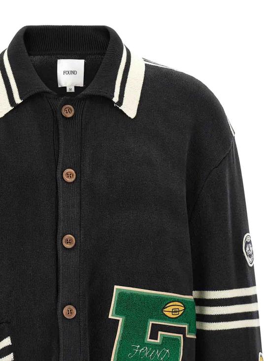 26SS 파운드 가디건 FOSS26CA010120027 Black - FOUND