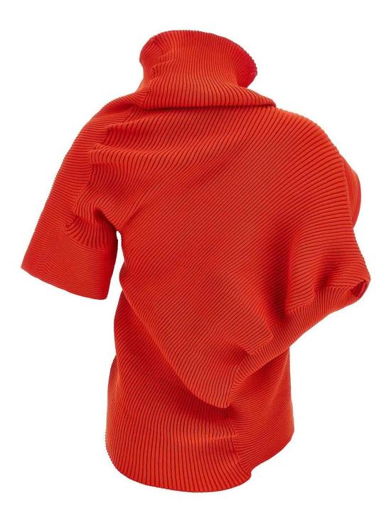 26SS 이세이 미야케 블라우스 IM66KN75428 Red - ISSEY MIYAKE