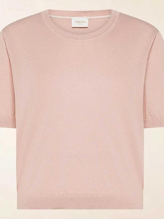 26SS 크루나 반팔 티셔츠 MILA2653214 Light Pink - CRUNA