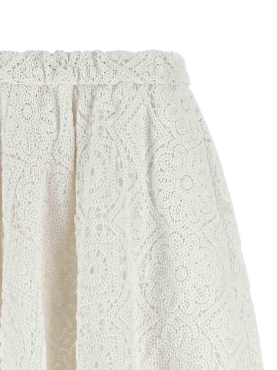 26SS 꼼데가르송 미디 스커트 GQS0161 White - COMME DES GARCONS