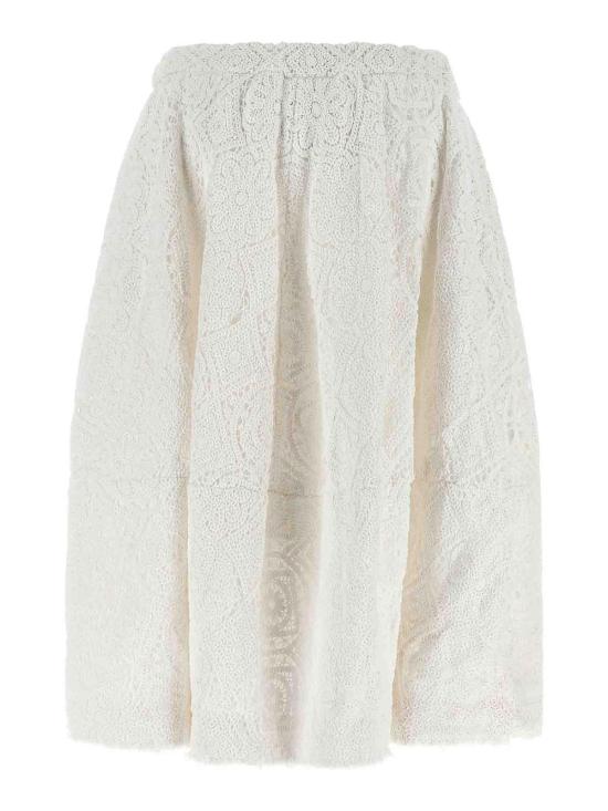 26SS 꼼데가르송 미디 스커트 GQS0161 White - COMME DES GARCONS