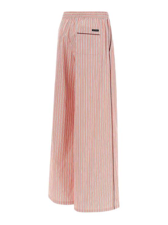 26SS 돌체앤가바나 스트라이프 포플린 트라우저 FTDJETFR517S8051 Nude Neutrals - DOLCE & GABBANA