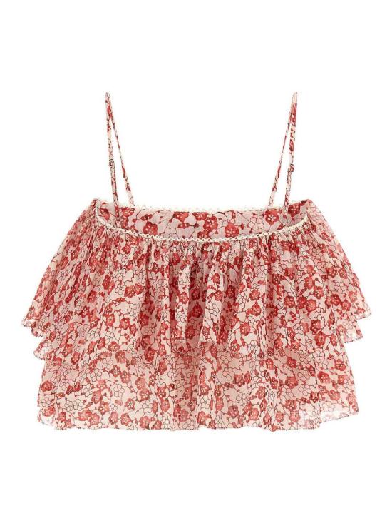 26SS 이자벨마랑에뚜왈 민소매 티셔츠 HT0845FAD1J15E70RD Red - ISABEL MARANT ETOILE