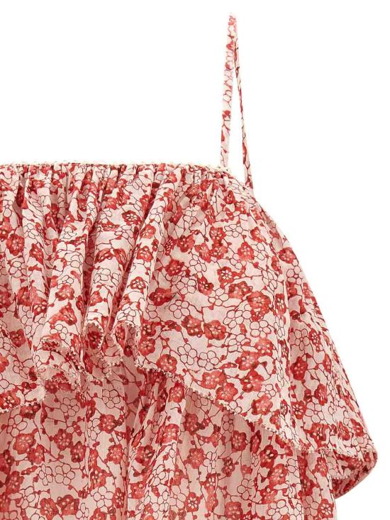 26SS 이자벨마랑에뚜왈 민소매 티셔츠 HT0845FAD1J15E70RD Red - ISABEL MARANT ETOILE