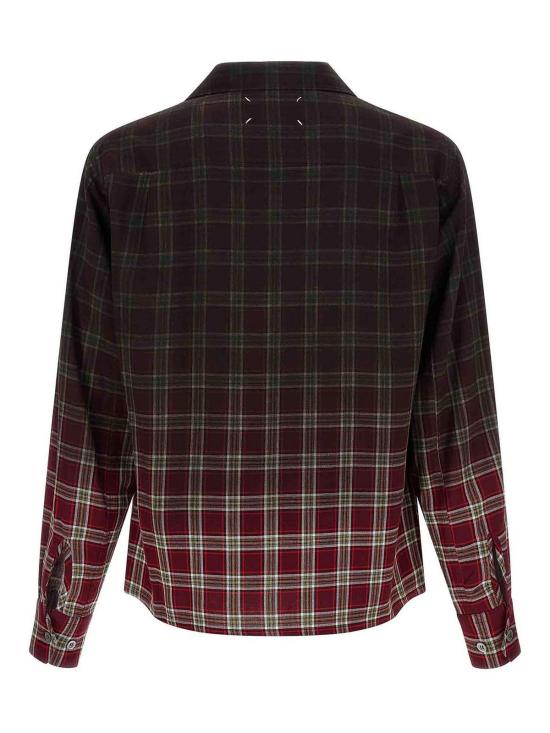 26SS 마르지엘라 긴팔 셔츠 S50DT0069M35692001F Red - MAISON MARGIELA