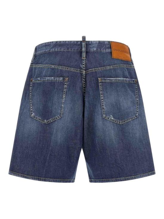 26SS 디스퀘어드2 데님 숏팬츠 S71MU0885S30341470 Blue - DSQUARED2
