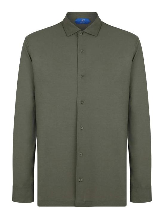 26SS 키레드 긴팔 셔츠 WCAPRILW83210050 Dark Green