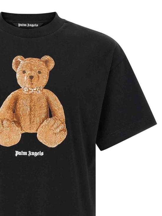 26SS 팜앤젤스 반팔 티셔츠 PMAA109S26JER00A10601060 Black - PALM ANGELS