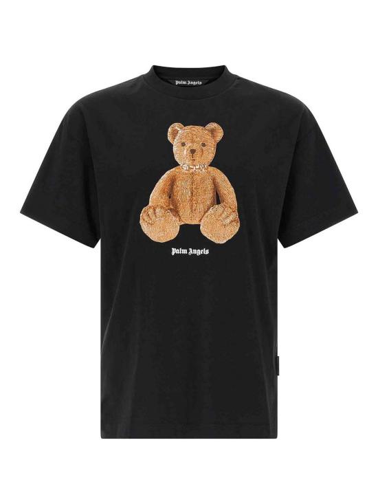 26SS 팜앤젤스 반팔 티셔츠 PMAA109S26JER00A10601060 Black