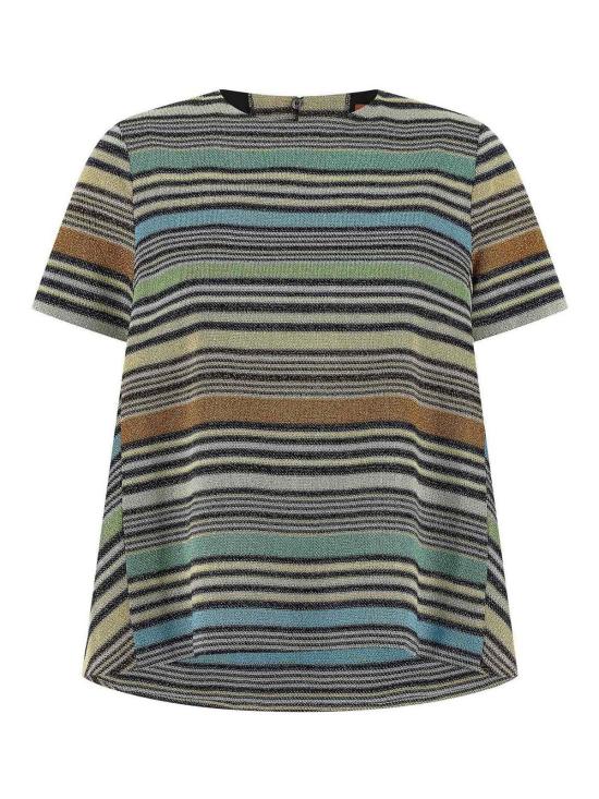26SS 미소니 반팔 티셔츠 DS26SK1HBR0158S72Q7 Multicolour
