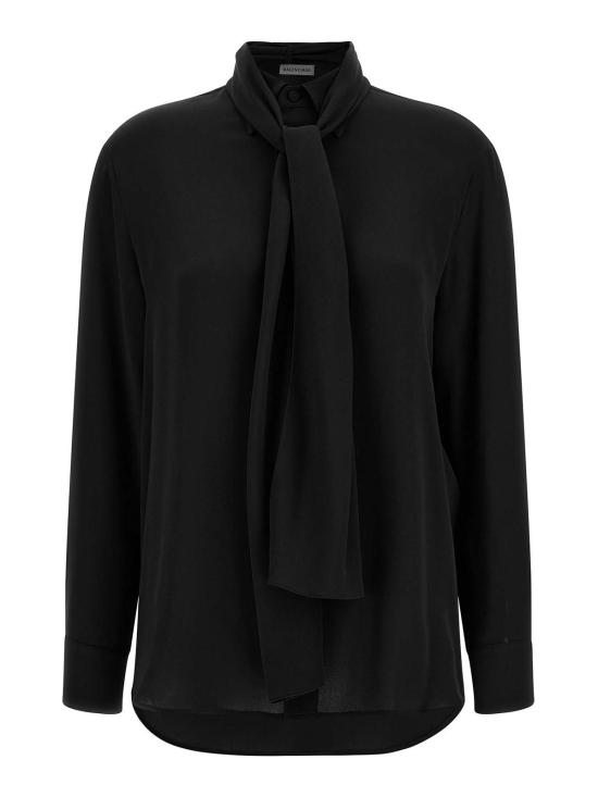 26SS 발렌시아가 셔츠 872329TUN131000 Black