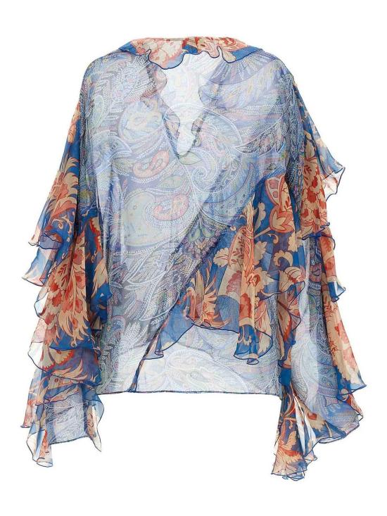26SS 에트로 블라우스 WRJA017799SA1Q7X0887 Light Blue - ETRO