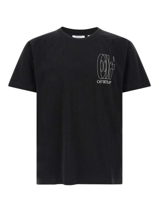 26SS 오프화이트 반팔 티셔츠 OMAA027S26JER00300010001 Black
