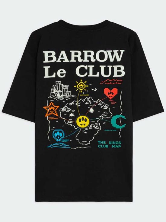26SS 바로우 반팔 티셔츠 S6BWUATH087110 Black - BARROW