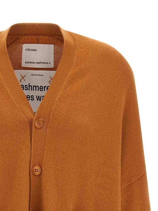 26SS 익스트림캐시미어 가디건 N24TOKIOFOX Orange - EXTREME CASHMERE