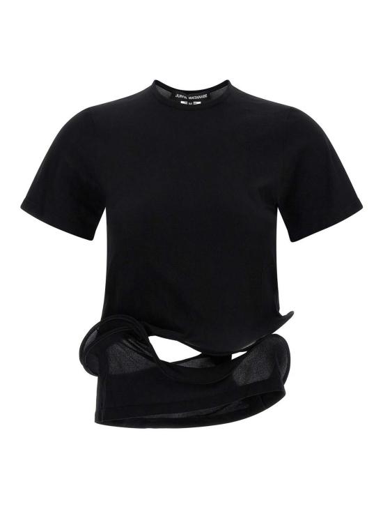 26SS 와타나베 준야 반팔 티셔츠 JQT0401 Black