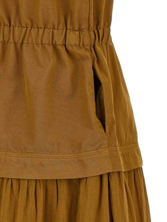 26SS 핑코 롱 원피스 106822A3AXL25 Brown - PINKO