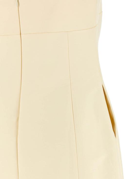 26SS 엔타이어 스튜디오 숏 원피스 ESSS26DR010126263 Beige - ENTIRE STUDIOS