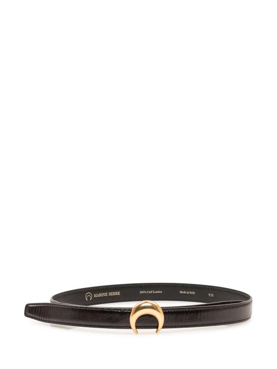 26SS 마린세르 레귤러 벨트 WLG001ACLEA0004 BK93 BLACK GOLD