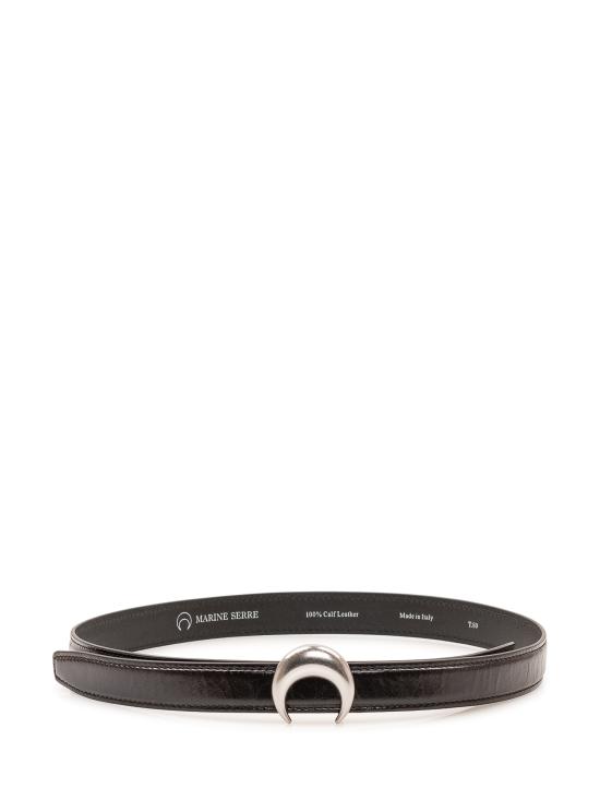 26SS 마린세르 레귤러 벨트 WLG001ACLEA0004 BK94 BLACK SILVER