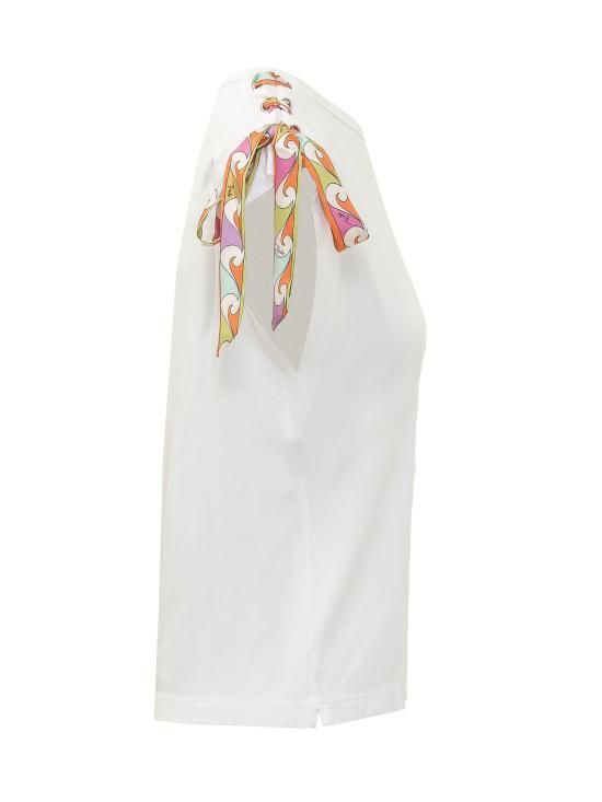 26SS 푸찌 반팔 티셔츠 6HTP406H990 100 BIANCO - PUCCI