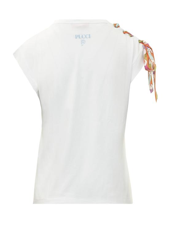 26SS 푸찌 반팔 티셔츠 6HTP406H990 100 BIANCO - PUCCI